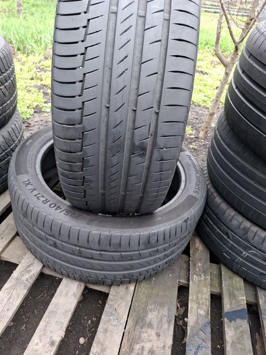 Vand 2 anvelope 275 40 21 continental de vara bune dot 2023