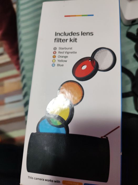 Polaroid Now+ aparat foto instant nou, kit filtre inclus