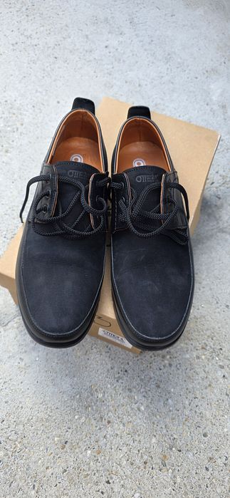 Pantofi barbatesti Otter din piele naturala