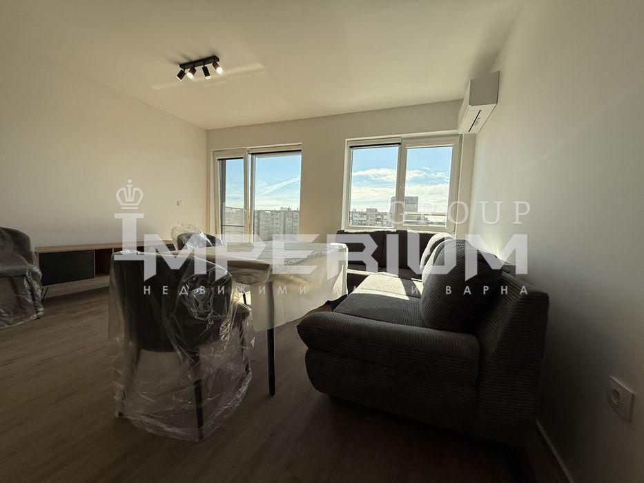 ПЪРВИ НАЕМАТЕЛИ! Чисто нов ТРИстаен апартамент с ПАРКОМЯСТО под наем