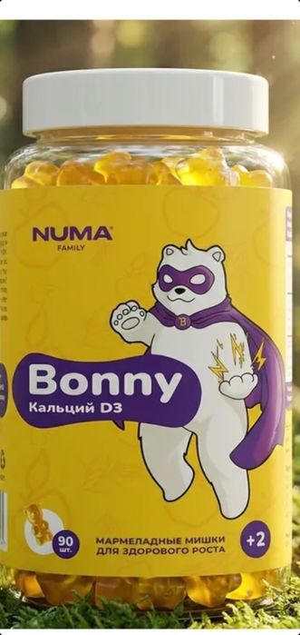 Bonny kalsiy D3  qadoqda 90 ta