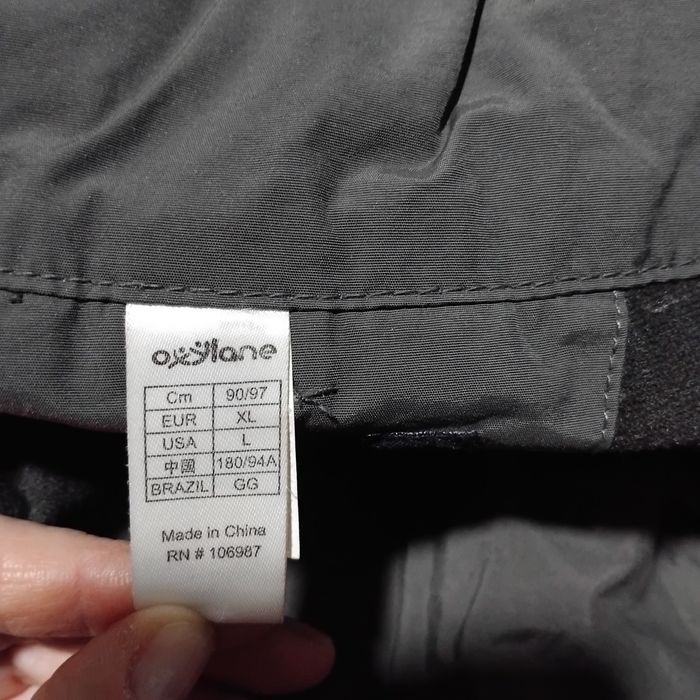 Мъжки зимен  термичен панталон сив XL