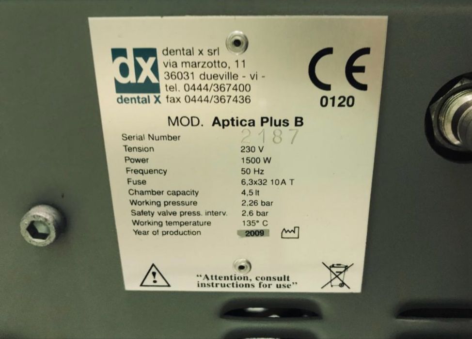 Autoclav Dentares sterilizator clinica cosmetica oftalmologie  dental