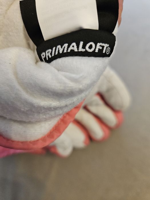 Mănuși schi snowboard damă BOGNER, mărimea 8 — piele + Primaloft roz