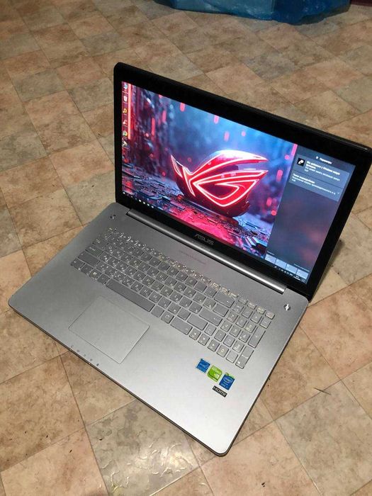 ASUS intel i7-4700HQ озу 8гб SSD 240гб подсветка клавиш Windows 10 PRO