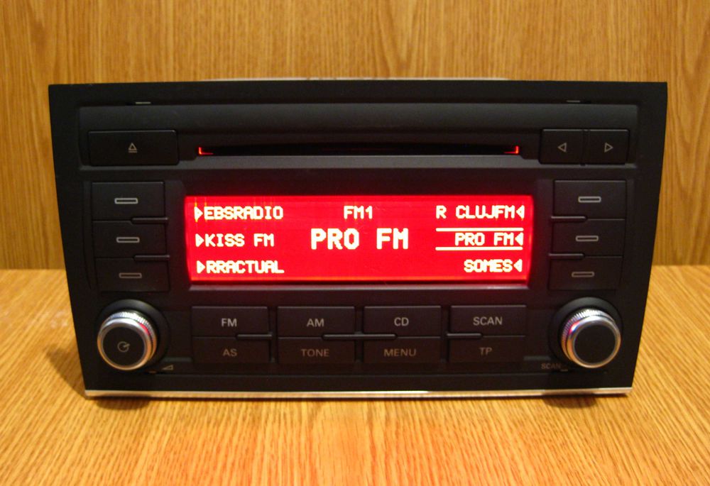 Radio CD MP3 player Concert II Plus Seat Exeo Audi A4 casetofon