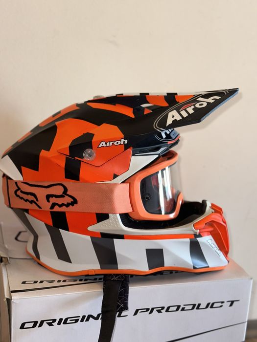 Casca Enduro Twist 2.0 Frame Orange Matt