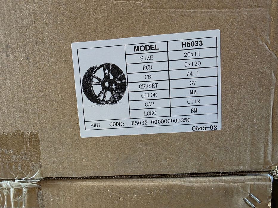 20цола BMW X5 X6 F15 F16 E70 5x120