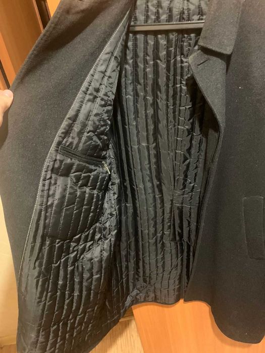 Турецкое драповое мужское пальто