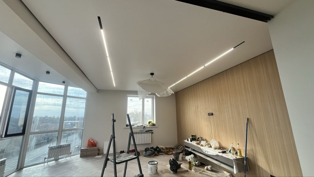 Натяжные потолки