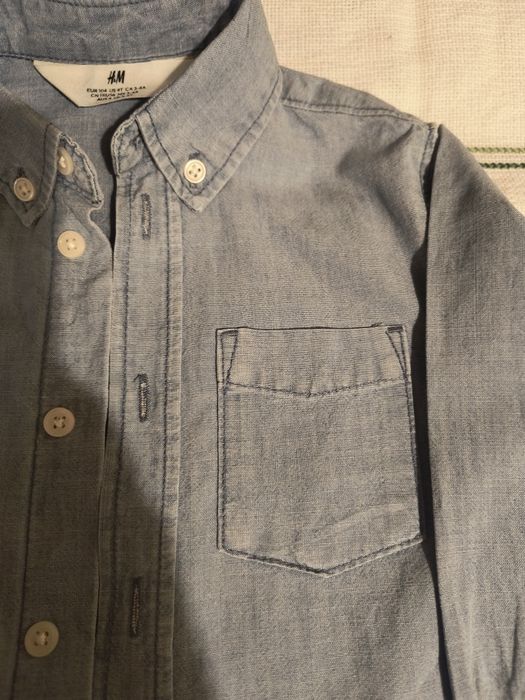 Cămașă din Denim, marca H&M, mărimea 104 cm