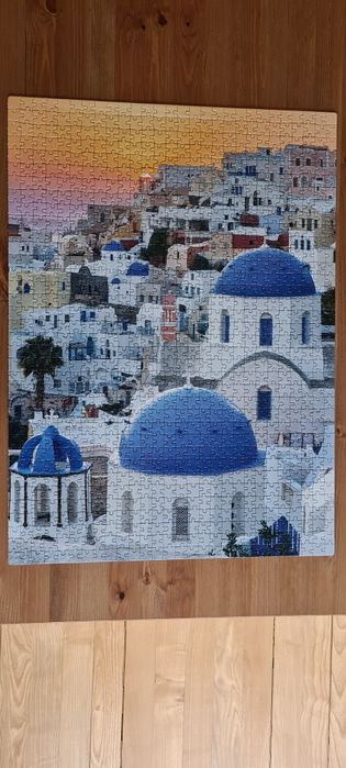 Пъзел Clementoni Санторини 1000 части