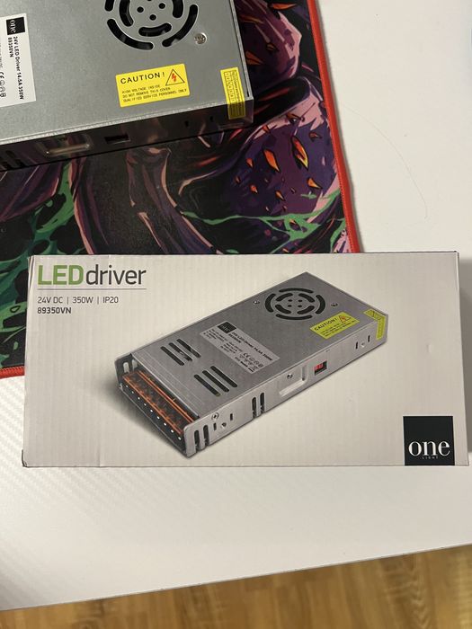 LED Driver 24V DC | 350W | IP20 – Nou în cutie (Model 89350VN ...
