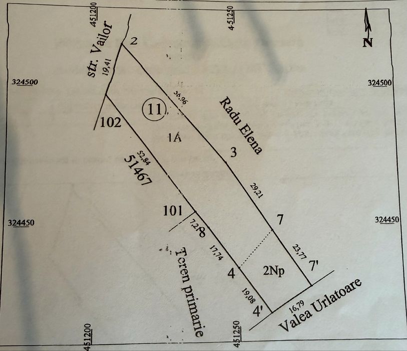 Teren str. Vailor, nr. 11