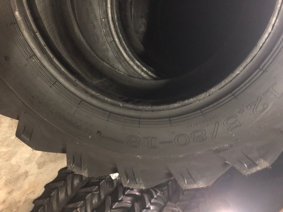 Cauciucuri industriale noi 12.5/80-18 pentru buldo fata 14 pliuri OZKA