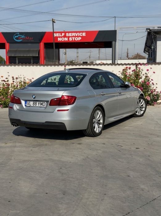 BMW 520d F10 LCI B47 | M-Pachet | HUD | Trapă | 6WB | Cameră