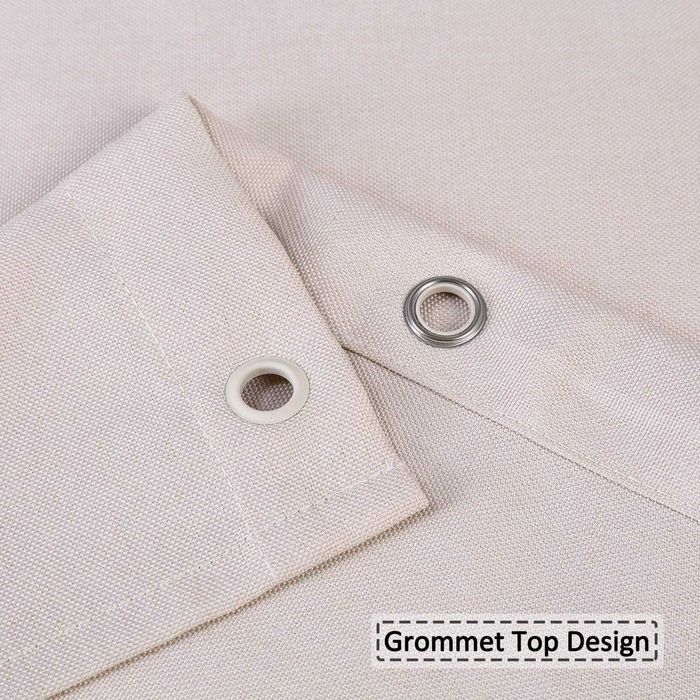 Hotel luxury Хотелско луксозно бельо, имитационни ленени завеси за душ