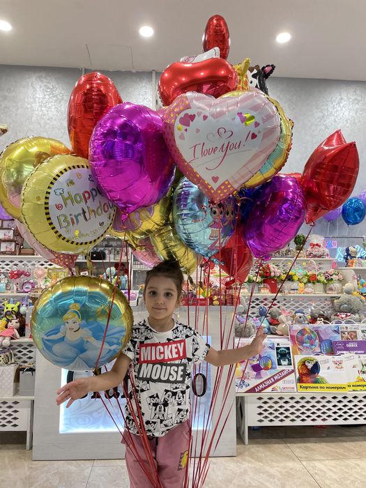 Летающие шары гелиевые