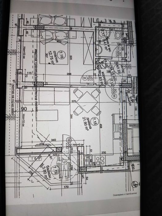 Продава се Двустаен апартамент в Варна, Колхозен пазар - 65 кв.м за 2539 €/кв.м - Снимка #5