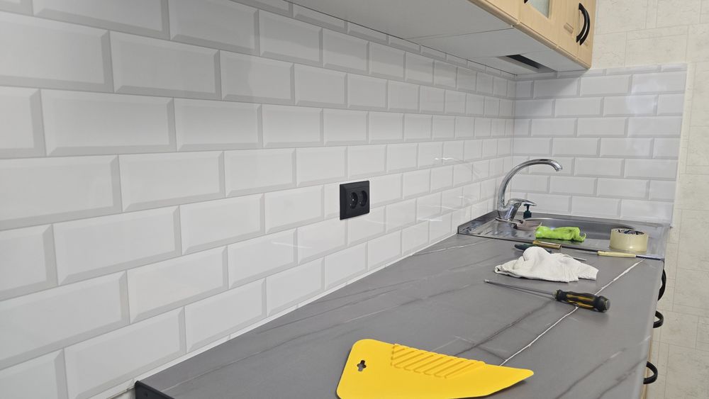 Гибкая панель для фартука.