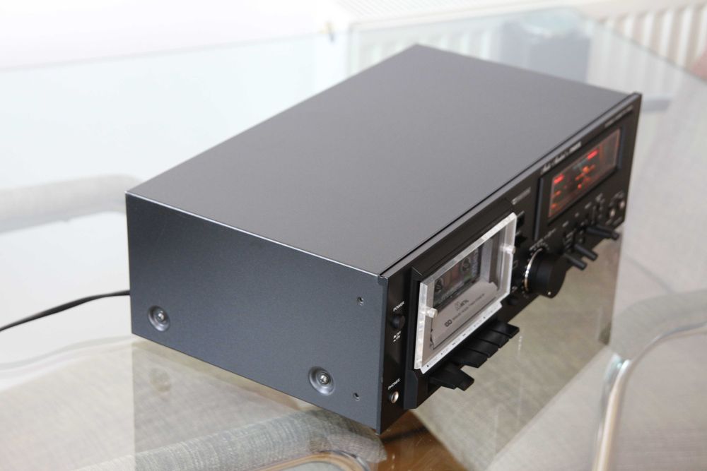 Fisher CR-4130 casetofon deck cu capete Sendust fabricat in martie 1979 Japonia complet revizuit.