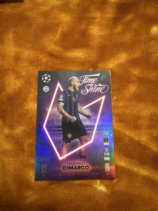 Card fotbal editie limitata