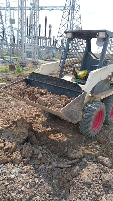 Услуга мини погрузчика