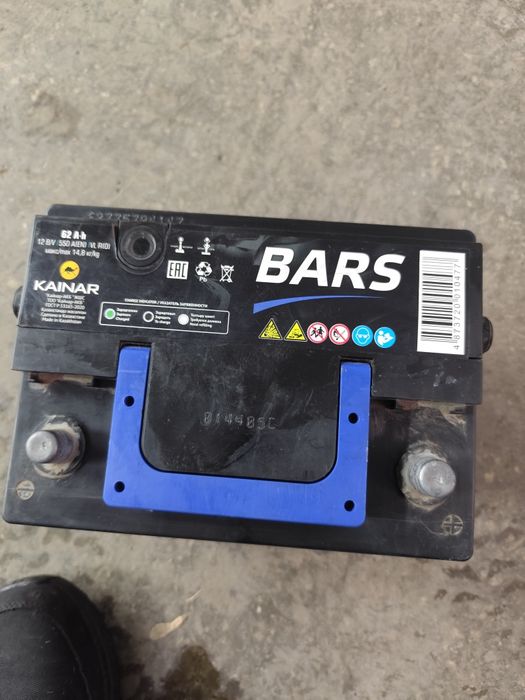 Аккумулятор барс. Состояние отличное.