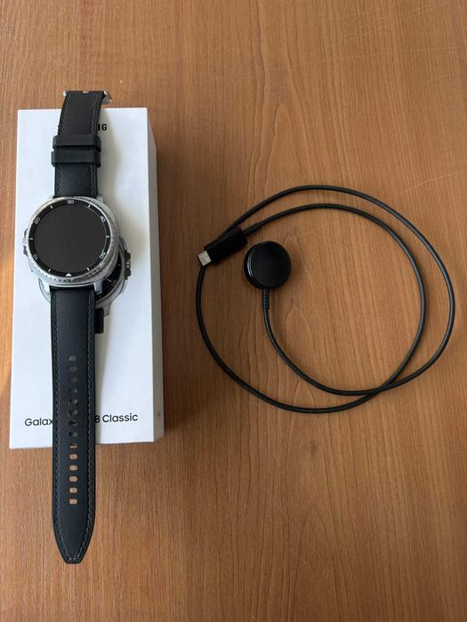 Samsung Galaxy Watch8 Classic 46mm LTE Black със зарядно