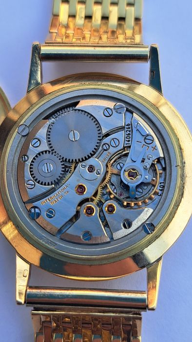 Ceas de Aur 18 K IWC Internațional Watch Schaffhausen