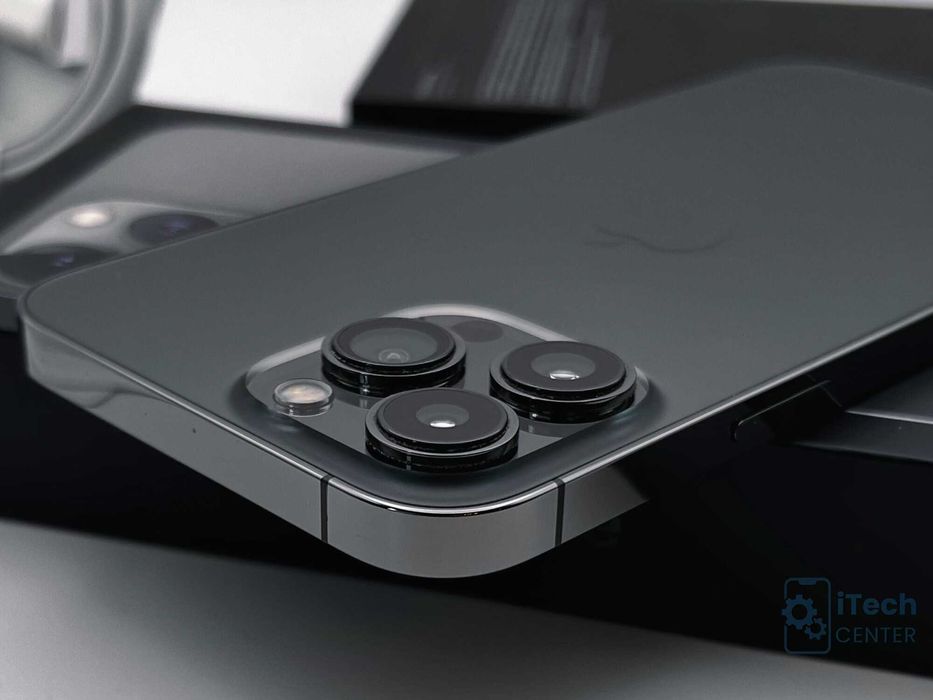 iPhone 13 Pro MAX, 128GB, Black, 100% батерия, КАТО НОВ, ГАРАНЦИЯ!