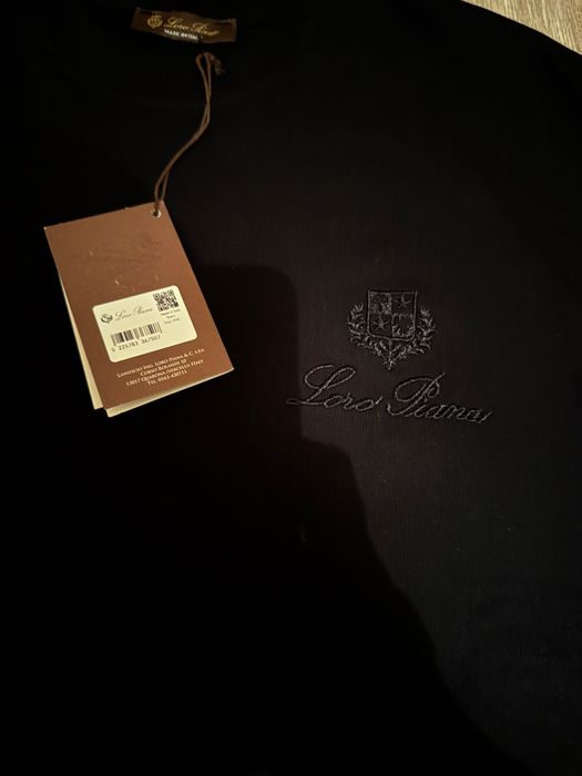 Loro Piana-Автентична чисто нова мъжка тениска Л размер