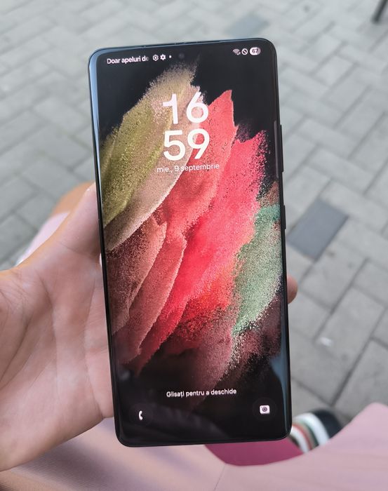 Samsung S21 Ultra 5G Black, 12+12 (24) GB RAM