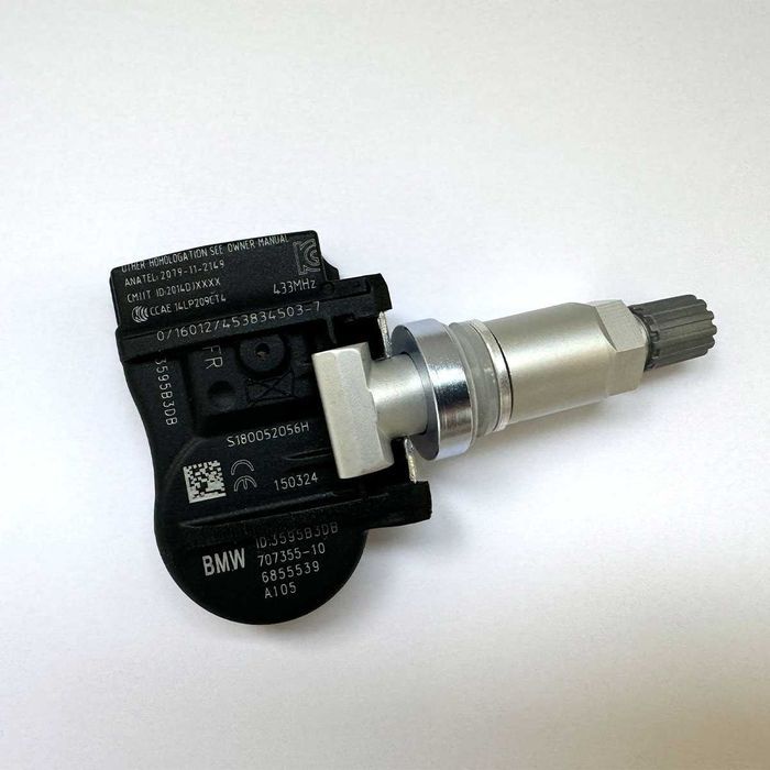 Set 4 senzori presiune roata valva metalica codati BMW F30 F31 F20 F36