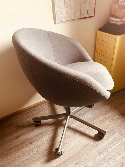 Scaun rotativ, IKEA, Vissle gri - Stare foarte bună