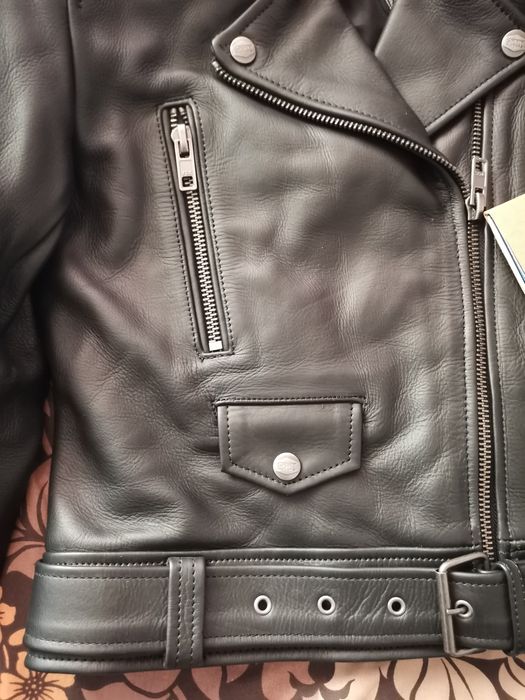 Дамско кожено яке за мотор Spirit Motors