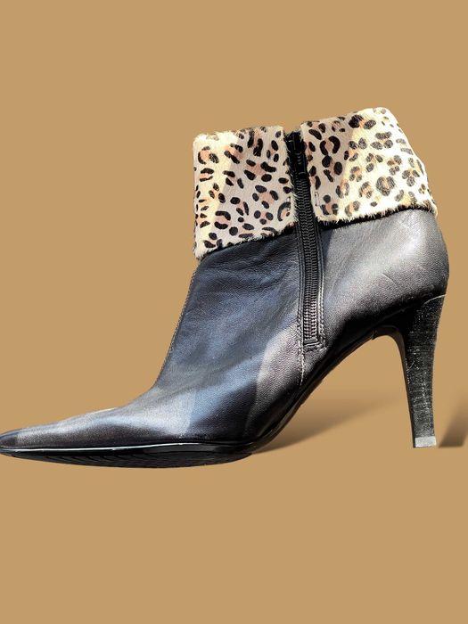 Botine elegante din piele