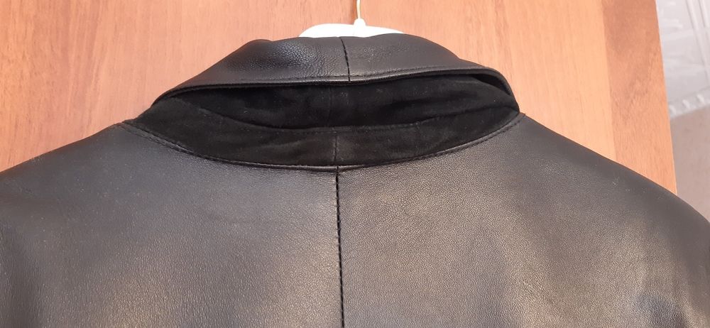 Продам кожаный плащ