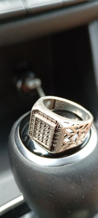 Перстень серебро 52 карат