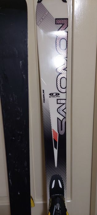 Schiuri Salomon Enduro, 176 cm cu legături. Folosite trei zile !