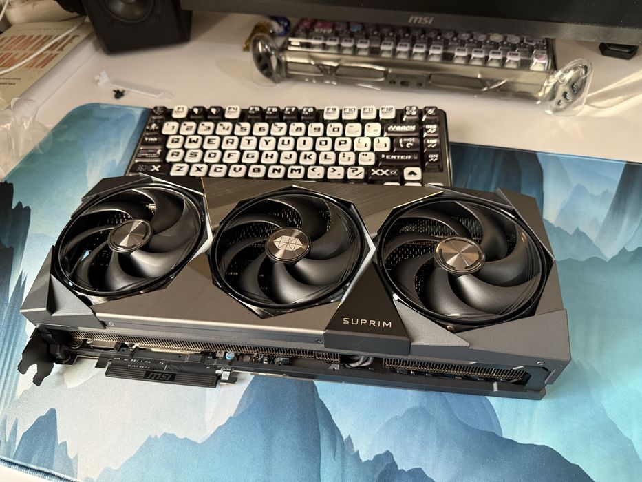 Редкая MSI Suprim RTX 5080