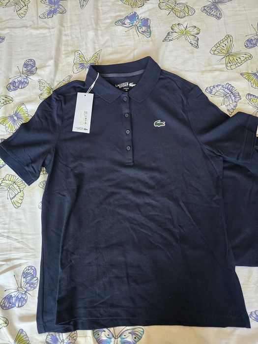 Tricou Polo Lacoste Dama, original, mărime 40 și 42 slim fit  / OFERTA