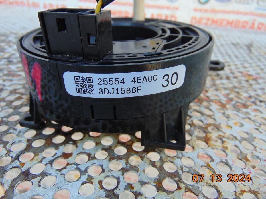 Spirala volan nissan qashqai j11 2013-2021 banda volan senzor unghi volan qashqai j11 cod 255544ea0c