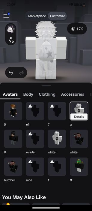 ..Roblox account