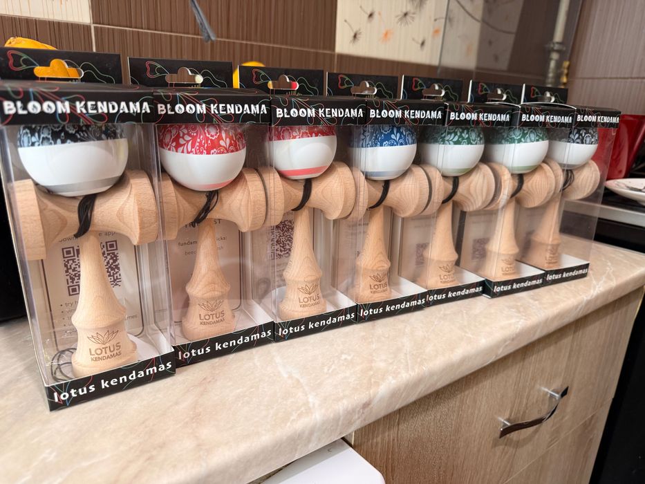 Kendama Lotus cu antiskid v2