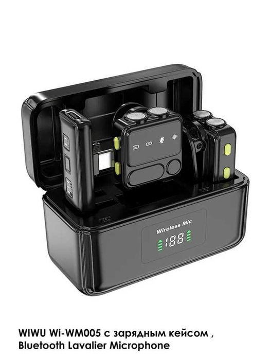 WIWU петличный микрофон. petlichka, mikrafon, micrafon. Есть доставка