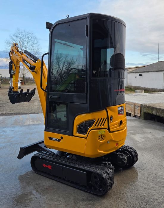Miniexcavator Lubeck W169 Y CAB~ NOU~Motor YANMAR 3 cilindri~ Garantie 2 ani