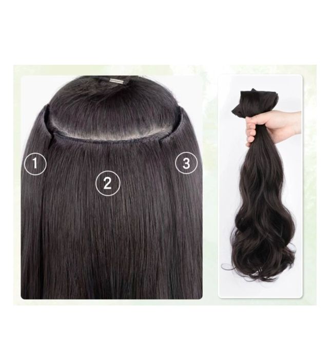 Накладные волосы локоны