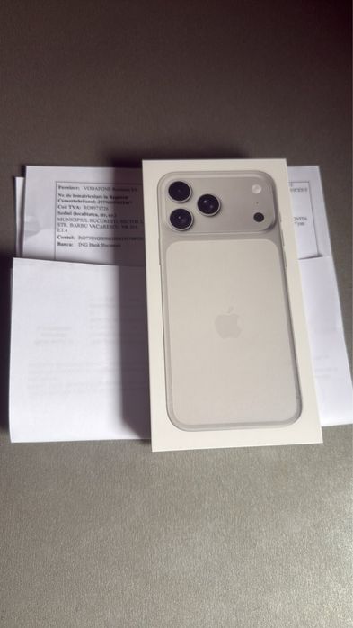 Iphone 17 PRO Max Silver 256GB Nou/Sigilat/Garantie