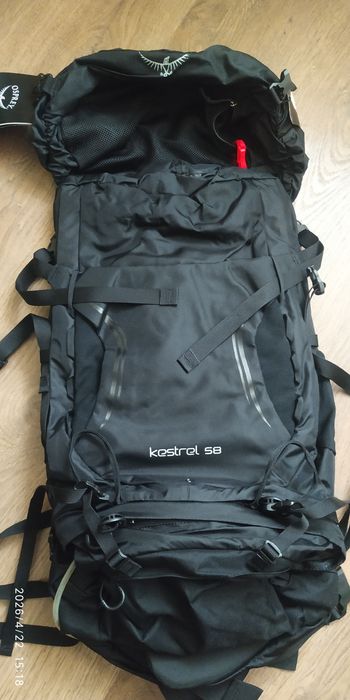 Osprey Kestrel 58 Black